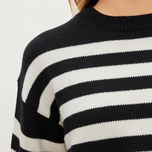 Velvet by Graham & Spencer Lex Cotton Cashmere Sweater - Picture 8 of 11